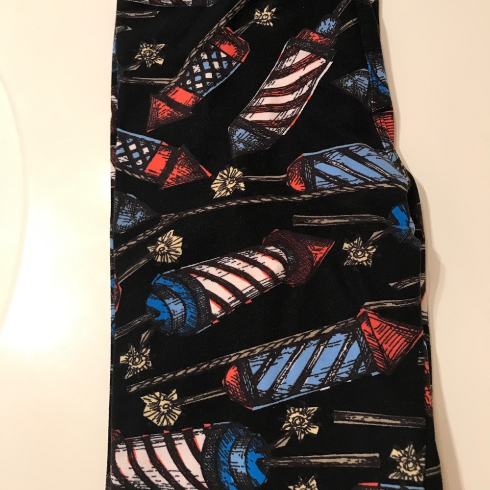 Tween Lularoe Patriotic Leggings